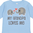 thumbnail image 4 of Inktastic My Grandpa Loves Me Boys or Girls Long Sleeve Toddler T-Shirt, 4 of 5