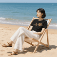 thumbnail image 2 of Summer new women's T-shirt with leopard print and heartbeat pattern, short-sleeved, 2 of 8
