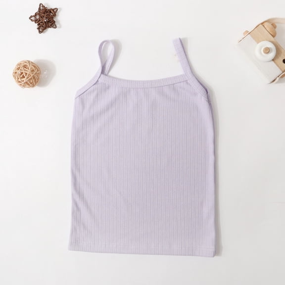 shoper Tank Tops for Girls 7-8 Sleeveless Vacation Tops Fashion Casual Camisoles Clothes for Teenage Girls