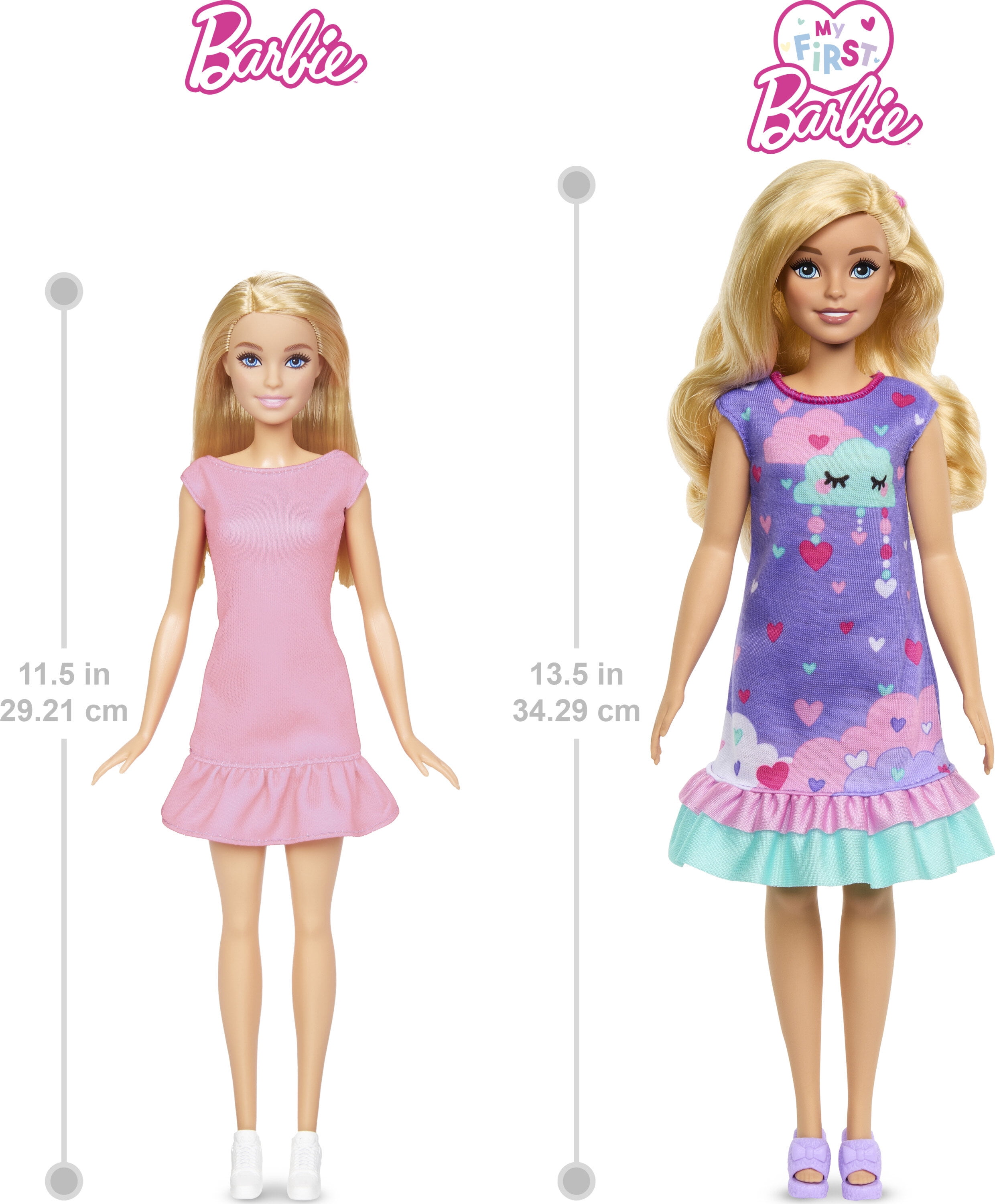Barbie Doll for Preschoolers, My First Barbie Deluxe, Blonde