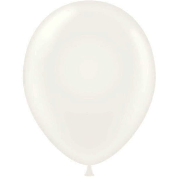 Tuftex 5" White Standard Latex Balloons (50ct)