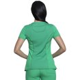 thumbnail image 4 of Infinity Cherokee Women Nurse Scrubs Top Mock Wrap with 2 Pockets - 2625A, 4 of 6