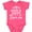 Vintage Hot Pink, variant on Inktastic Mimi and Pappy Love Me Boys or Girls Baby Bodysuit