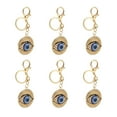 thumbnail image 3 of Key Chain Pendant, Rhinestone Eye Keychain Exquisite 6pcs Lightweight  For Purse For Car Rearview Mirror, 3 of 8