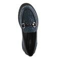 thumbnail image 4 of PATRIZIA NACARRI Women’s Boucle Loafer – Gold Horsebit Slip-On with Chunky Lug Sole, 4 of 9