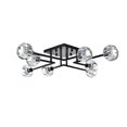 thumbnail image 1 of Eren 31 inch Flush Mount in Black, 1 of 1