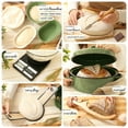 thumbnail image 5 of Craftzee Complete Sourdough Starter Kit Bread Makers - Non-Stick, 5 of 8