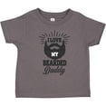 thumbnail image 3 of Inktastic I Love My Bearded Daddy Boys or Girls Toddler T-Shirt, 3 of 5