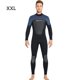 thumbnail image 3 of Soidarity Trajes de buceo traje de neopreno térmico de una pieza de manga larga cálido traje de baño de Surf impermeable ropa de surf profesional Deportes acuáticos Hombre Azul Oscuro XXL Soidarity OD020685-17, 3 of 6