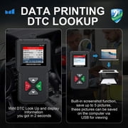 Jdiag Obd2 الماسح الضوئي ، قارئ الشفرة فحص ضوء محرك السيارات فحص أداة فحص أجهزة استشعار O2 وأنظمة Evap مع وظائف Obd2 الكاملة