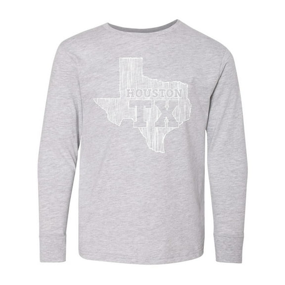 Inktastic Houston Texas Long Sleeve Youth T-Shirt