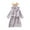 Grey, variant on Toddler Girl Gifts, Boys Girls Robe Kids Flannel Hooded Bathrobe Sleepwear Toddler Robes with Belt