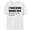 White, variant on Women's T-Shirt I Tried Being Normal Once Worst Two Minutes of My Life Modern Short Sleeve Casual Tee Classic Crew Neck T Shirt for Women Black, L