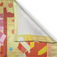 thumbnail image 3 of Ambesonne Party Kitchen Curtains, Woman with Birthday Cake, 55"x39", Multicolor, 3 of 3