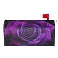 thumbnail image 2 of PHELIKA Purple Rose 04 Magnetic Mailbox Covers Standard Size 21"H x 18"W, 2 of 8