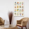 thumbnail image 6 of Marmont Hill "Busy Shapes" by Nikki Galapon Painting Print on Wrapped Canvas, 6 of 7