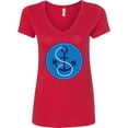 thumbnail image 3 of Inktastic Nautical Anchor Sailing Women's V-Neck T-Shirt, 3 of 5