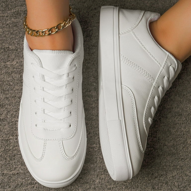 White canvas hotsell shoes walmart