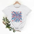 thumbnail image 2 of VKOYWKM Fourth of July Tshirts for Women American Flag Graphic Short Sleeve Summer T Shirts Casual Crew Neck Patriotic Independence Day T-Shirts, 2 of 8