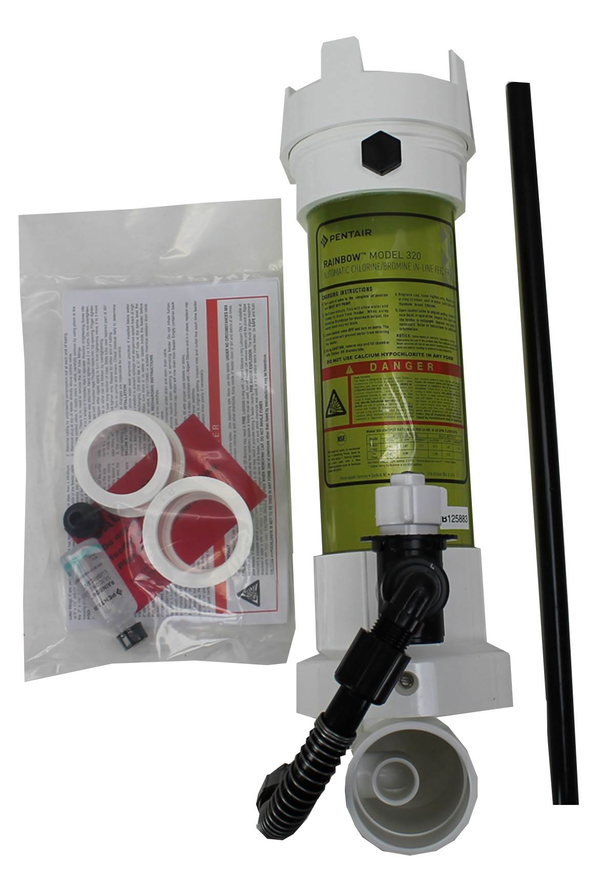 Pentair 320c In Line Pool Automatic Chlorine Bromine Chemical