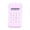 Pink, variant on YAMB Maze Calculator, Maze Handheld Calculator with Keychain, Mini Pocket Sized Maze Game Calculator, Portable Handheld Computing Device with Entertainment Function for Campus Office Use