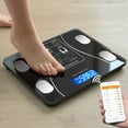 thumbnail image 2 of CreativeArrowy Electronic scales Smart Bluetooth Body Fat digital Scale Adult weight scale Household Small Body balance Retest Fat Libra, 2 of 8