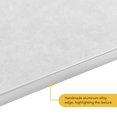 thumbnail image 3 of Boat Table Top, Solid Wood, Removable Desktop Panel, 2 Cup Holders, Waterproof, Stain Resistant, Easy to Clean, Aluminum Alloy Sealed, for Caravan RV Marine Boat Yacht, 3 of 7
