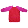 thumbnail image 5 of SPRING PARK Waterproof Children Long Sleeve Painting Feeding Clothes Smock Saliva Burp Apron, 5 of 6