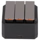 thumbnail image 1 of Kit de cargador de batería para cámara de acción DJI OSMO, paquete de 3 baterías de 1300 mAh y cargador de 3 canales con indicador LED, 1 of 12