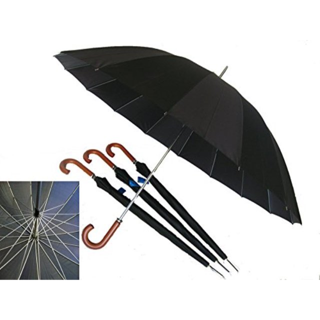 Conch Umbrellas jumbo doorman umbrella, 60 inch windproof umbrella