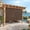 Mocha, variant on Vicllax 10'Wx8'H Outdoor Blind Sun Roller Shade for Patio Porch Crank Operation, Mocha