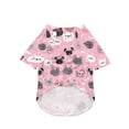 thumbnail image 4 of Lightweight Dog Sweatshirt Colorful Animal Print Pet Shirt Breathable Short Sleeve Puppy Apparel Soft Casual Pet T-Shirt for Everyday Walks Playtime Multiple Colors 1 Piece, 4 of 6