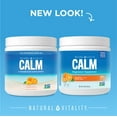 thumbnail image 2 of Natural Vitality CALM, Magnesium Powder For Stress Relief, Orange, 8 Ounces, 2 of 9