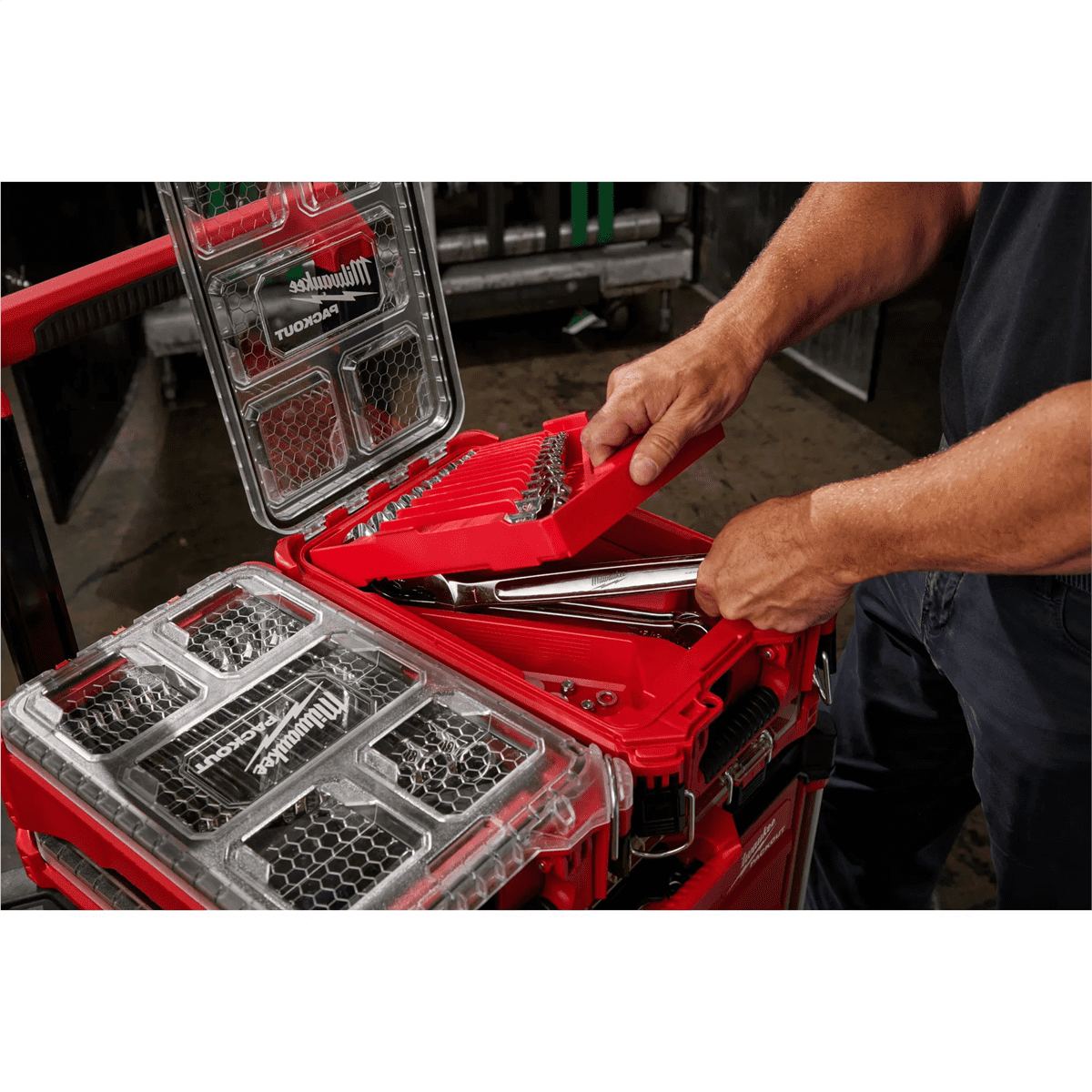 Milwaukee 48-22-9484 15PC SAE Combination Wrench Set with PACKOUT