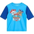 thumbnail image 6 of Nickelodeon Paw Patrol Boys Rash Guard Set - 2 Piece Chase Marshall UPF50+ Swim Shirt & Swim Trunks (2T-7), 6 of 7