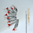 thumbnail image 4 of Señuelo de sanguijuela con escamas retorcidas en forma de cuchara brillante, cebo Luya, cebo duro, cebo falso, equipo de pesca, 4 of 4