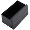 thumbnail image 2 of Fithood FCH 76*38*38cm Glossy With Lines PVC MDF Foldable Storage Footstool Black, 2 of 5