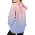 thumbnail image 7 of MKOSPLRT Kids Oversized Hoodies Gradient Sweatshirts Long Sleeve Raglan Pullover Tops Loose Fit Hoodies Casual Athletic Hoodies with Pocket 5-15Y, 7 of 7