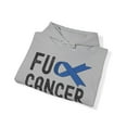 thumbnail image 4 of F Cancer Colon Cancer Awareness Unisex Hoodie, Fight Cancer Sweatshirt, 4 of 4