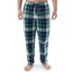 thumbnail image 1 of Pantalones de pijama IZOD para hombre, cuadros verde marino, XL (Argentina), 1 of 4
