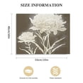 thumbnail image 3 of Orinice Neutral Botanical Wall Art Prints Rustic Farmhouse Botanical Floral Wall Decor Beige Flower Plant Wall Decor Canvas Painting, Minimalist Boho Wall Art for Living Room Bedroom Kitchen, 20x16in, 3 of 6