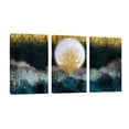 thumbnail image 1 of Cuadro Decorativo Tríptico Vertical Luna Blanca y Árbol Canvas Revolution Set De 3 Cuadros 25x38 cm, 1 of 5