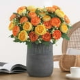 thumbnail image 2 of Luoshdecor Artificial Flower,Real Touch Slik Flower Bouquets for Home Party Indoor Wedding Table Decor, 2 of 4