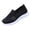 Black, variant on UDAUDU Orthopedic Casual Shoes for Women Arch Support Work Shoes Lightweight Non Slip Slip on Business Casual Shoes Mesh Stretch Comfortable 2026 Orthopedic Shoes Black