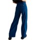 thumbnail image 5 of Txlixc Pantalones largos para mujeres, pantalones de bolsillo laterales de otoño y primavera en la calle de fiestas de ocio de la calle Long Street de color sólido Txlixc moda, 5 of 6