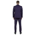 thumbnail image 3 of Eggplant Men's Ultra Slim-Fit 3pc Suit w/ Expandable Waistband, 3 of 4