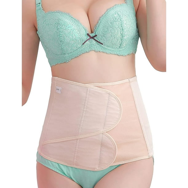 Ceinture abdominale post-partum - BFF Belly Wrap - Crème - L