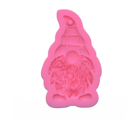 

Mortilo Christmas Pendant Epoxy Mold Santa Claus Handmade Creative Cake Mold