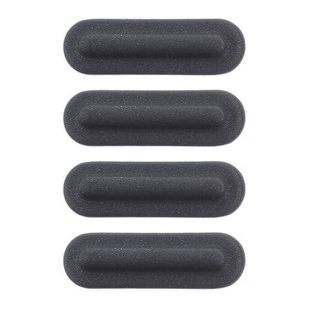 Beaupretty Computer Bottom Pads Rubber Laptop Pad Black 4Pcs