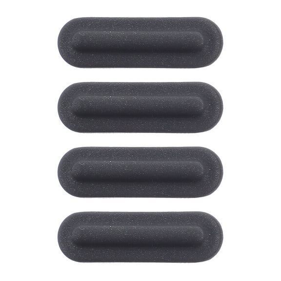 Beaupretty Computer Bottom Pads Rubber Laptop Pad Black 4Pcs
